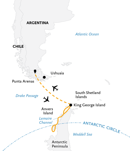南极捷运：穿越极圈