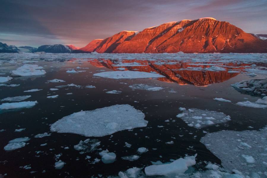 East Greenland Sunrise