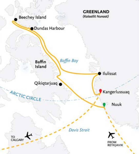 西北航道：传奇北极海上航线