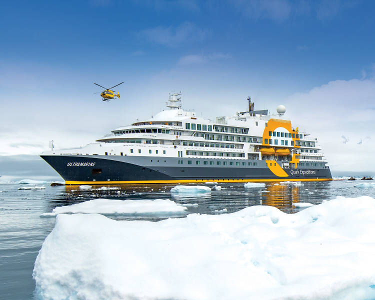 直升机探秘南极：南极半岛及穿越南极圈