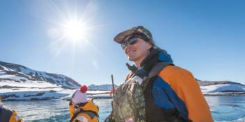 Passengers in Svalbard