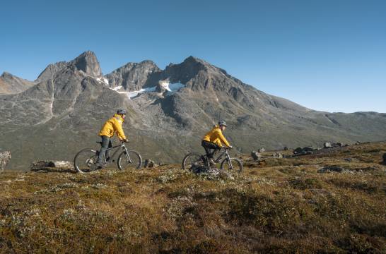 Mounting Biking Adventure Option, Greenland