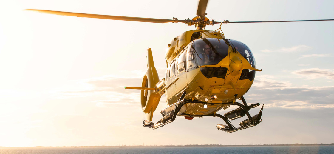 Ultramarine Twin Engine Helicopter