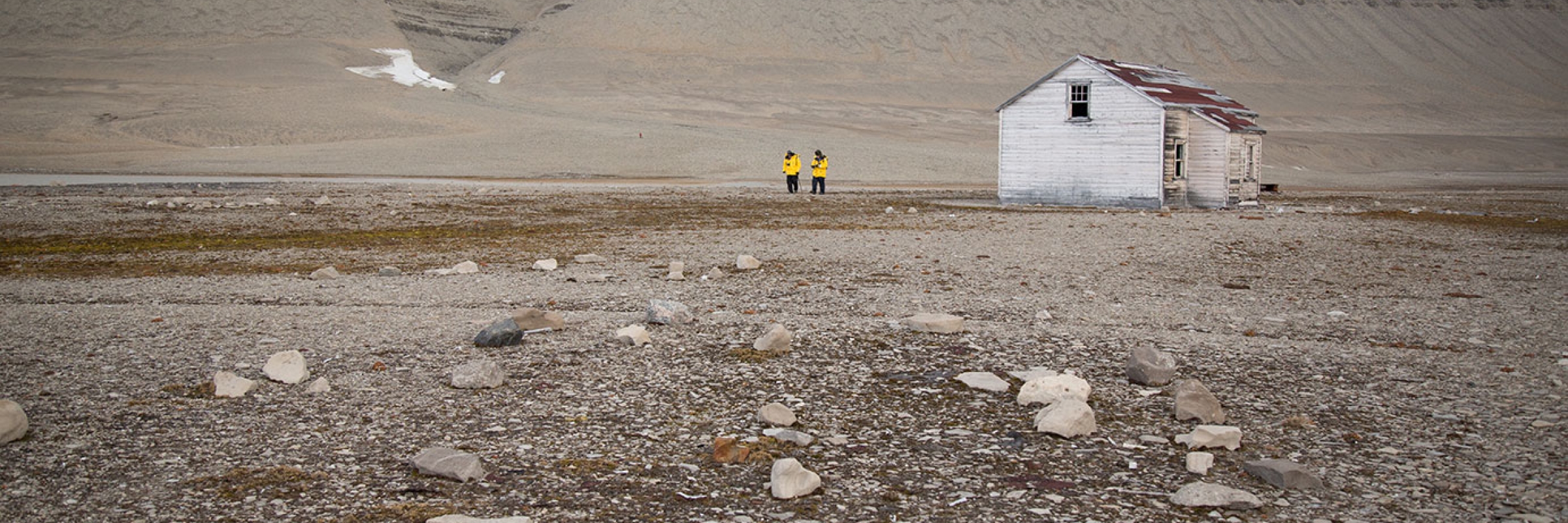 An abandoned trading post at Port Leopold, Nunavut in the Canadian High Arctic - Photo by Acacia Johnson