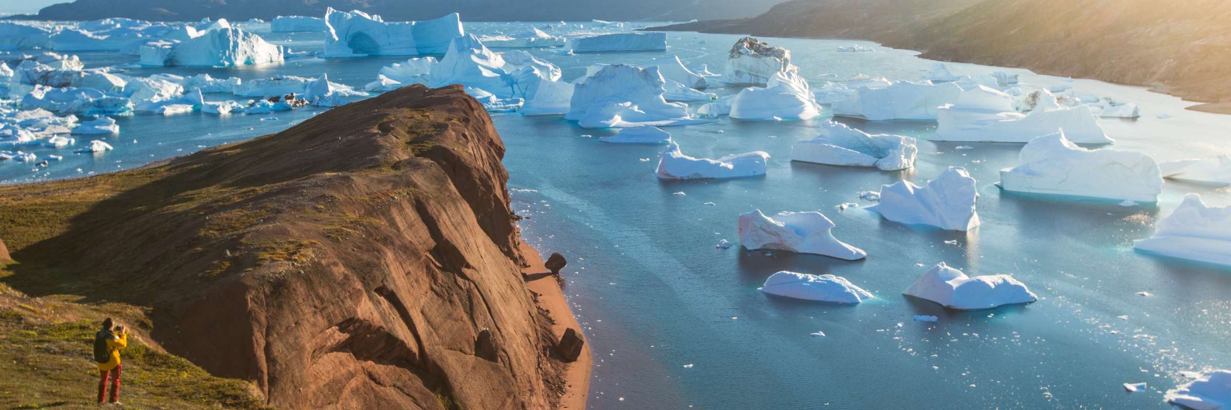 Explore the remote coast of East Greenland and Scoresbysund
