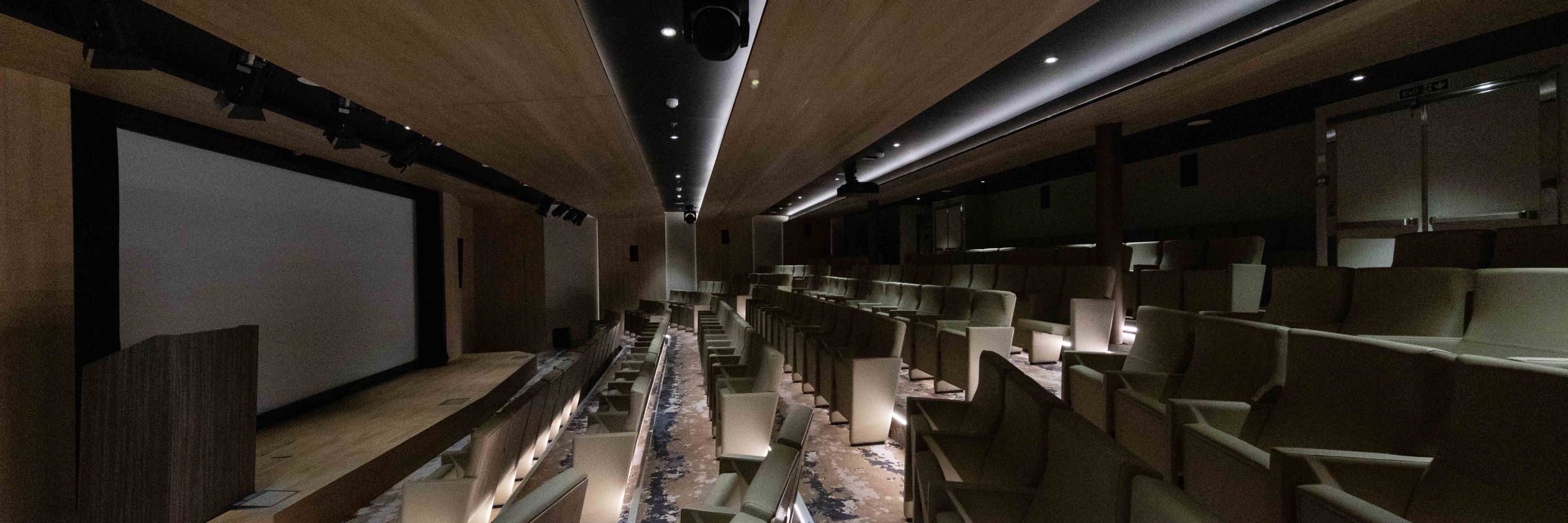 Auditorium aboard World Explorer