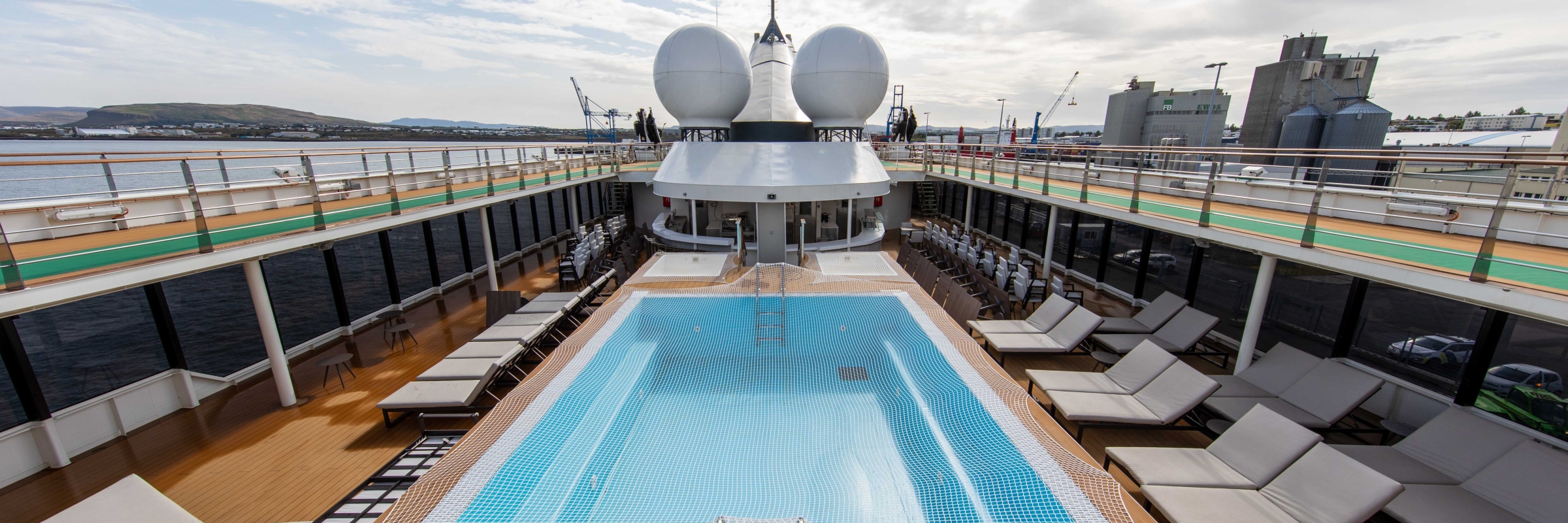 Pool aboard World Explorer